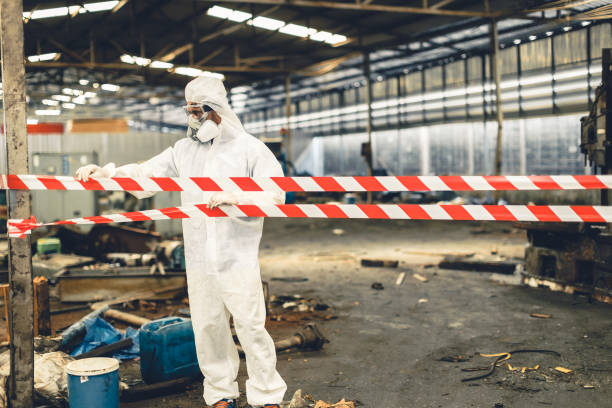 Professional Biohazard technician working in Franklin, GA